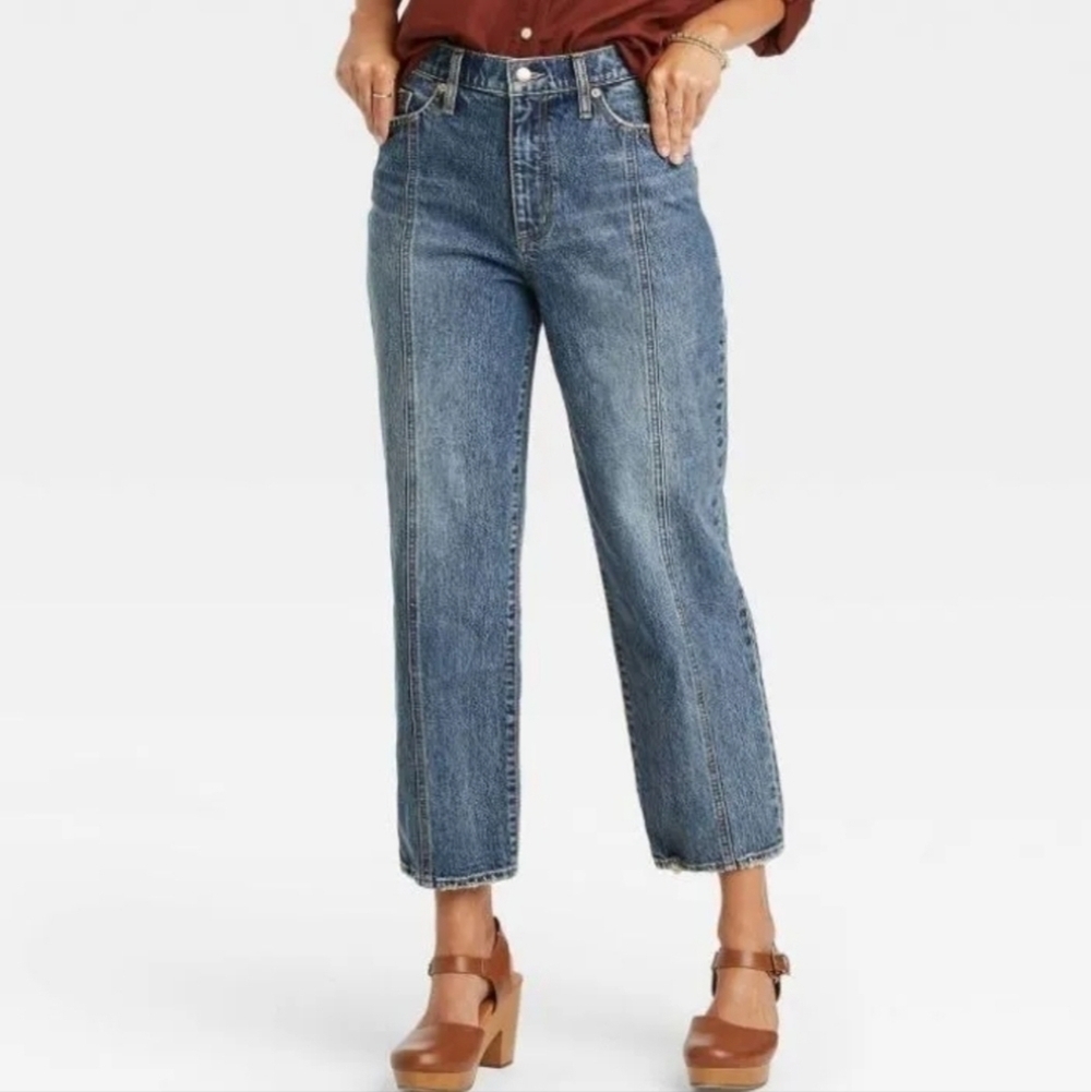 Universal Thread High Rise Vintage Straight Jeans Size 24